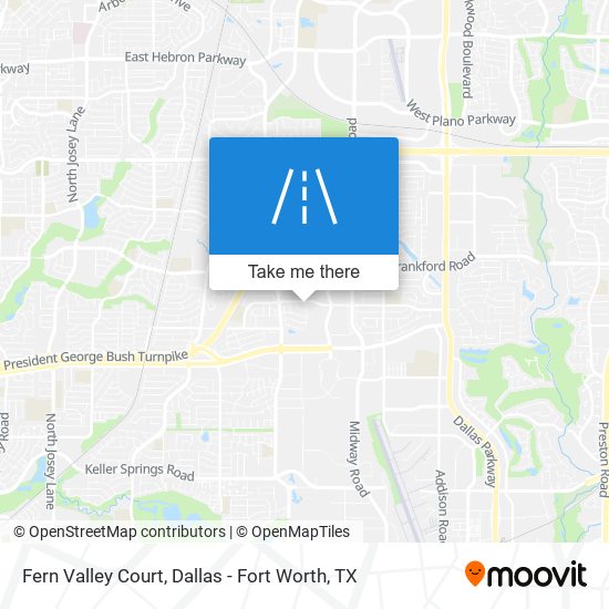 Fern Valley Court map