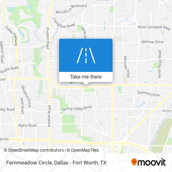 Mapa de Fernmeadow Circle