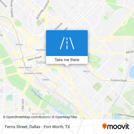 Ferris Street map
