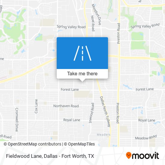 Mapa de Fieldwood Lane