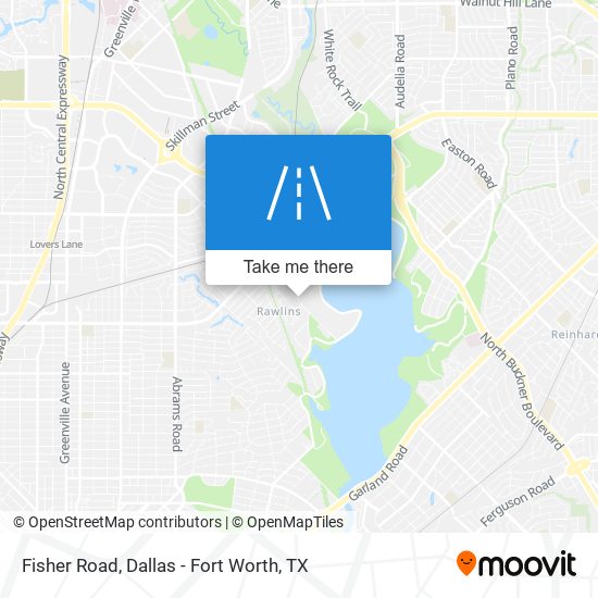 Mapa de Fisher Road