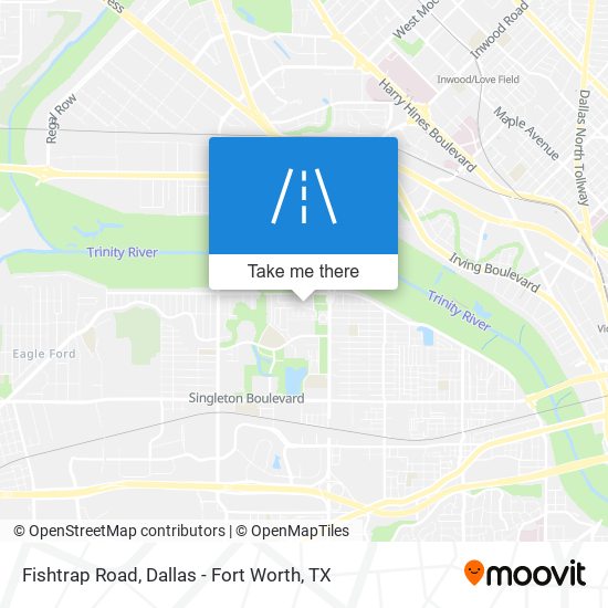 Fishtrap Road map