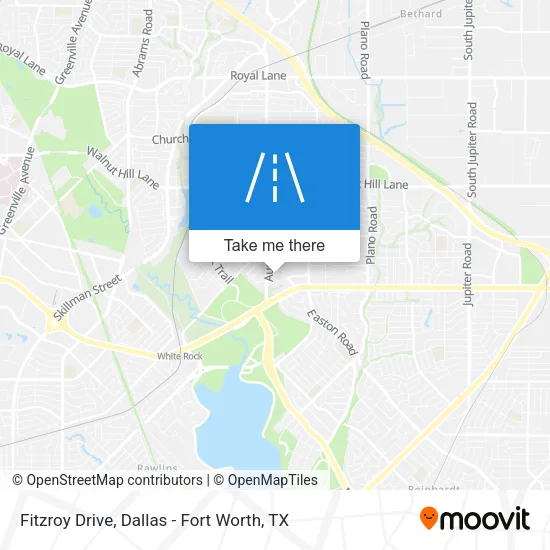 Fitzroy Drive map