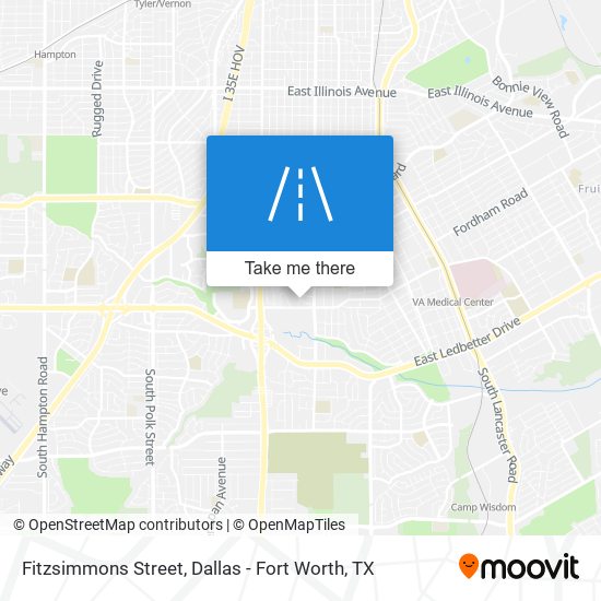Mapa de Fitzsimmons Street