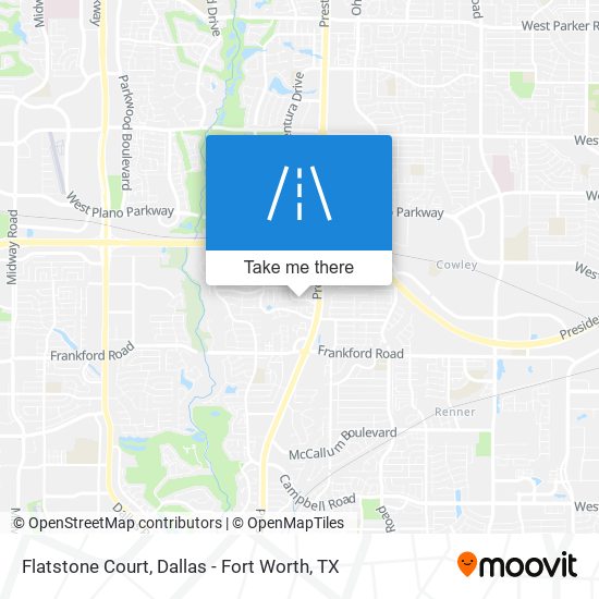 Mapa de Flatstone Court