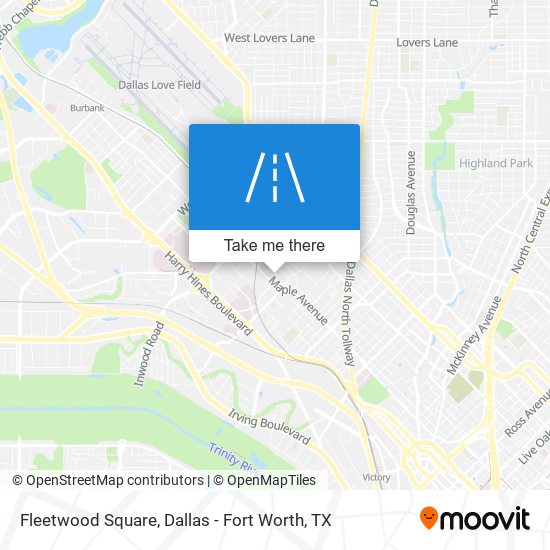 Fleetwood Square map