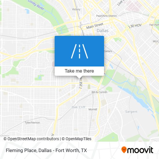 Fleming Place map