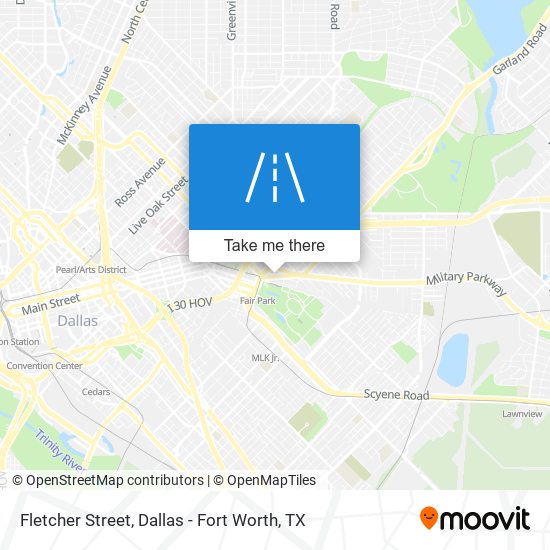 Mapa de Fletcher Street