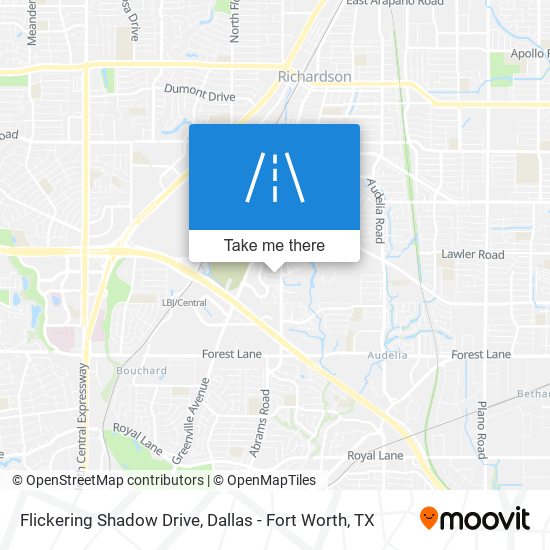 Mapa de Flickering Shadow Drive