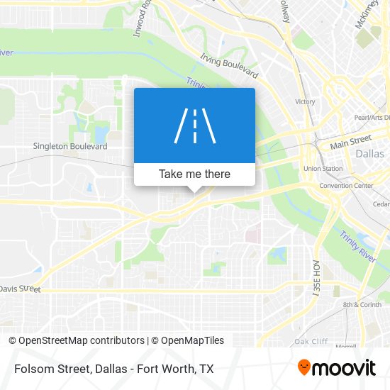 Folsom Street map