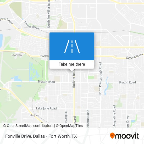 Fonville Drive map
