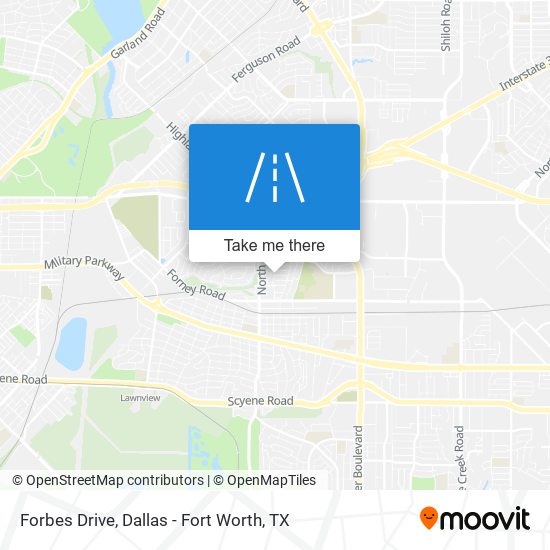 Forbes Drive map