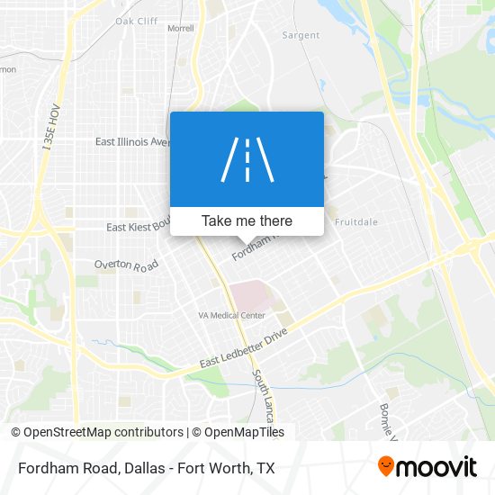 Fordham Road map