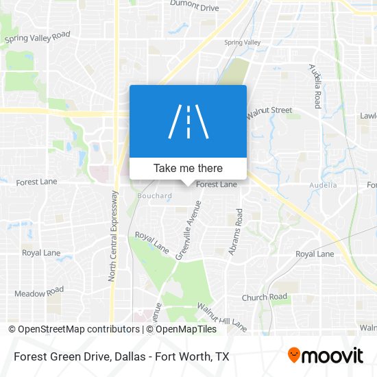 Mapa de Forest Green Drive