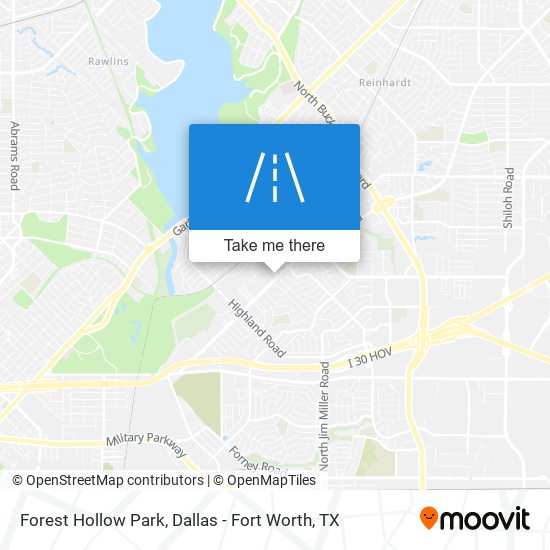 Forest Hollow Park map