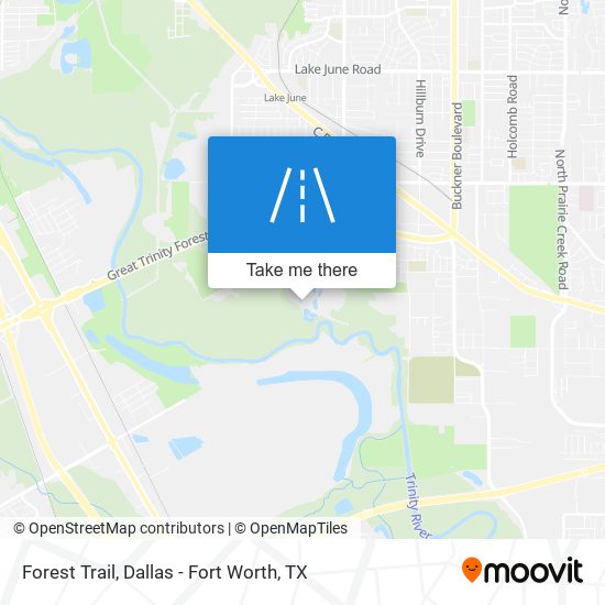 Forest Trail map