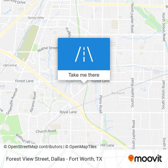 Mapa de Forest View Street