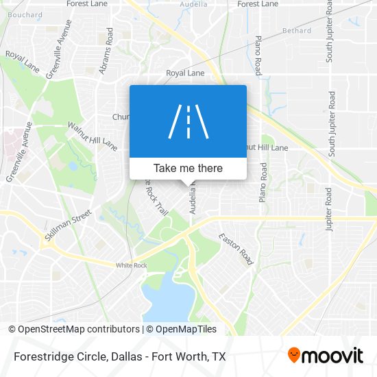 Forestridge Circle map