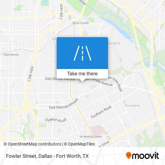 Fowler Street map