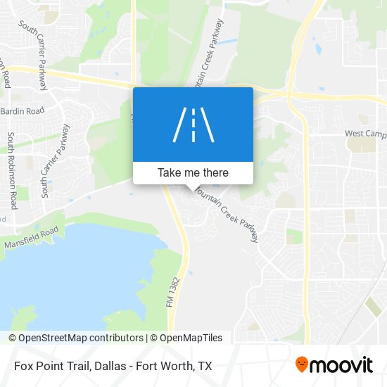 Fox Point Trail map