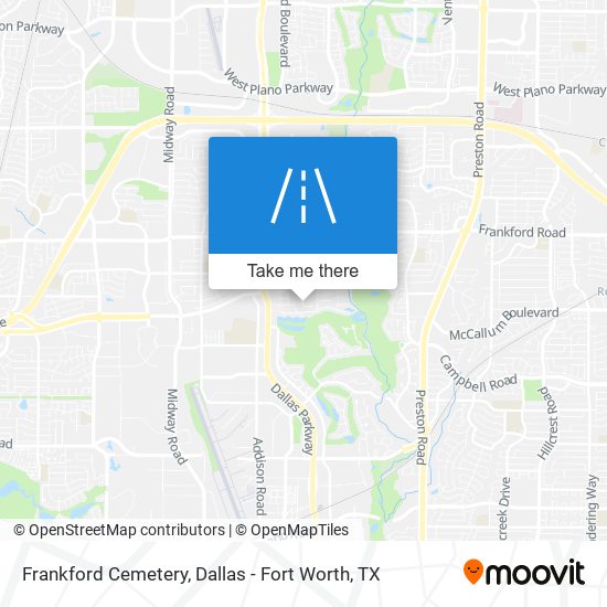 Frankford Cemetery map