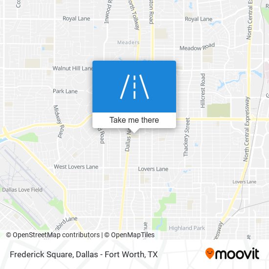 Frederick Square map