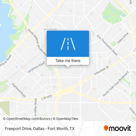 Mapa de Freeport Drive