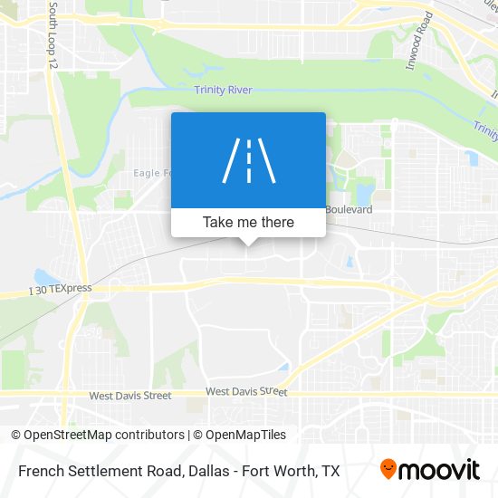 Mapa de French Settlement Road