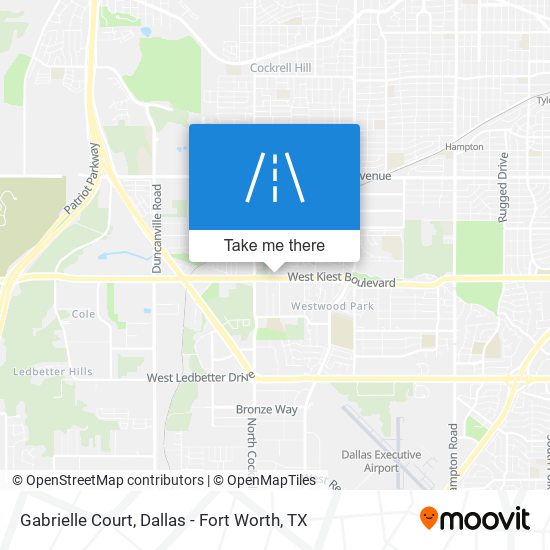 Gabrielle Court map