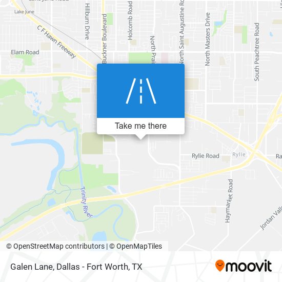 Galen Lane map
