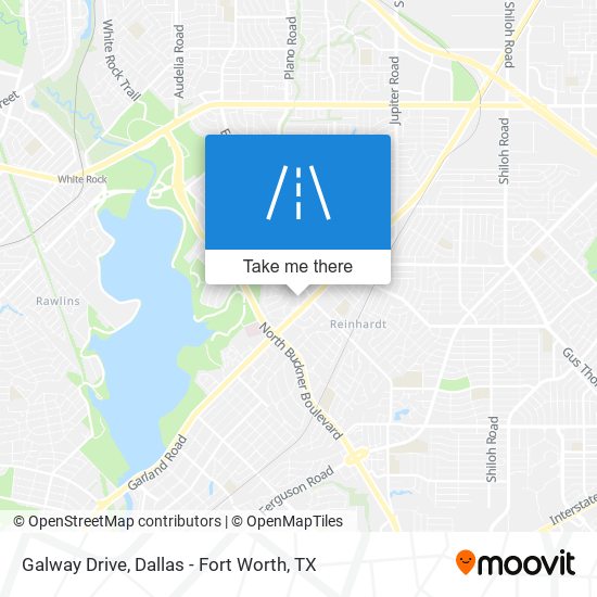 Galway Drive map