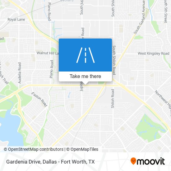 Gardenia Drive map