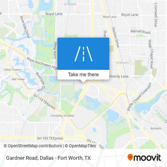 Mapa de Gardner Road