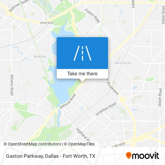 Mapa de Gaston Parkway