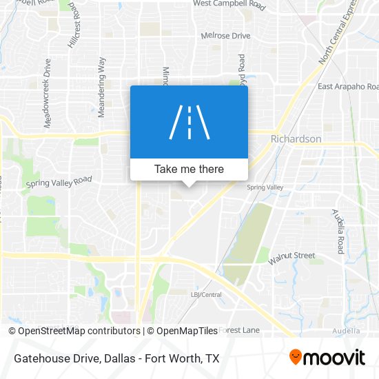 Gatehouse Drive map