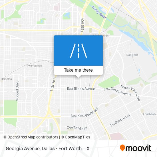 Mapa de Georgia Avenue