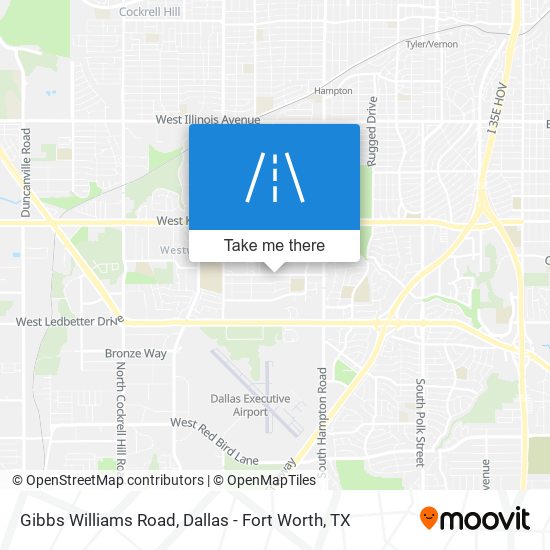 Gibbs Williams Road map