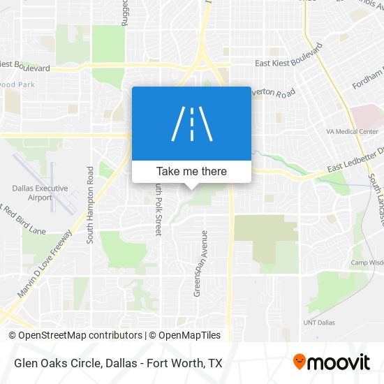 Mapa de Glen Oaks Circle