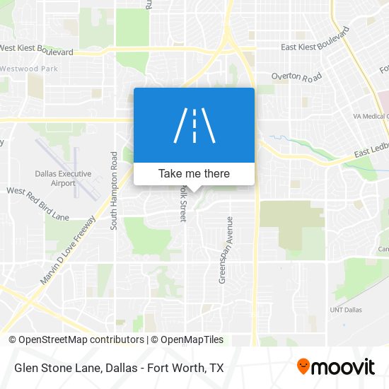 Mapa de Glen Stone Lane