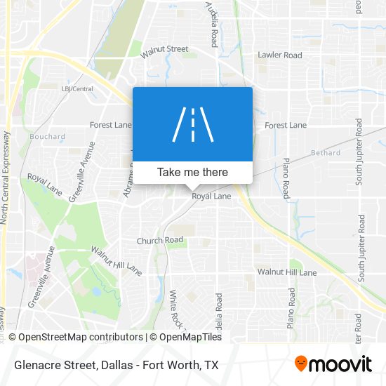 Mapa de Glenacre Street