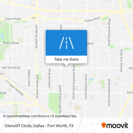 Glencliff Circle map