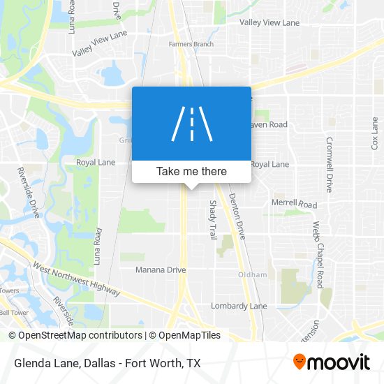 Glenda Lane map