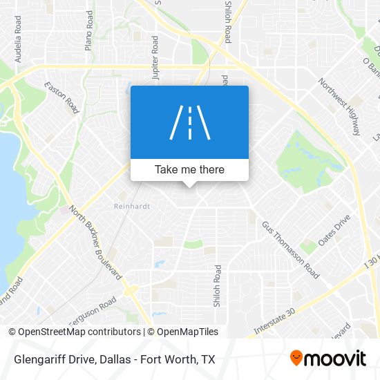 Glengariff Drive map