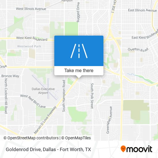 Goldenrod Drive map