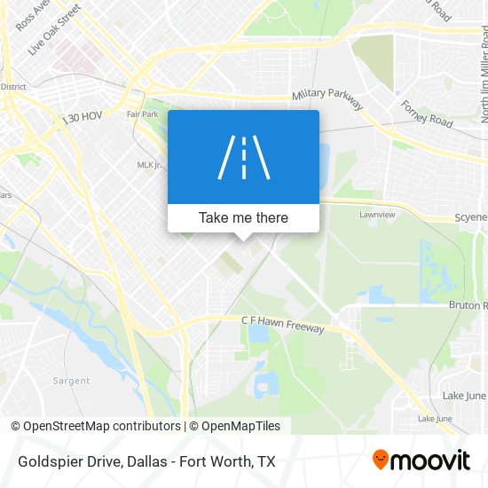 Goldspier Drive map