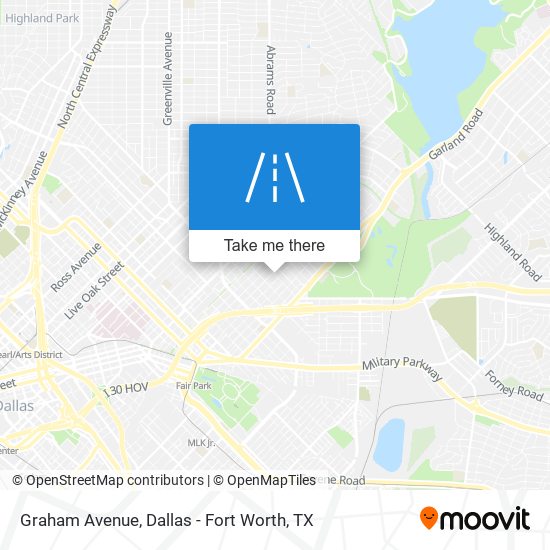 Graham Avenue map