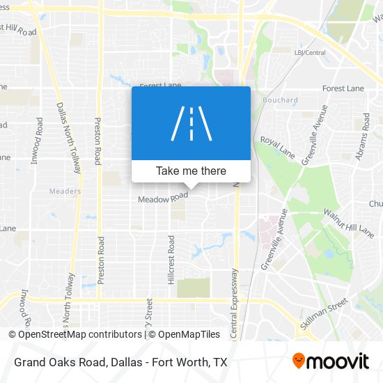 Grand Oaks Road map