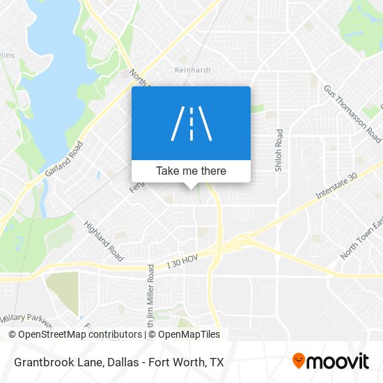 Grantbrook Lane map