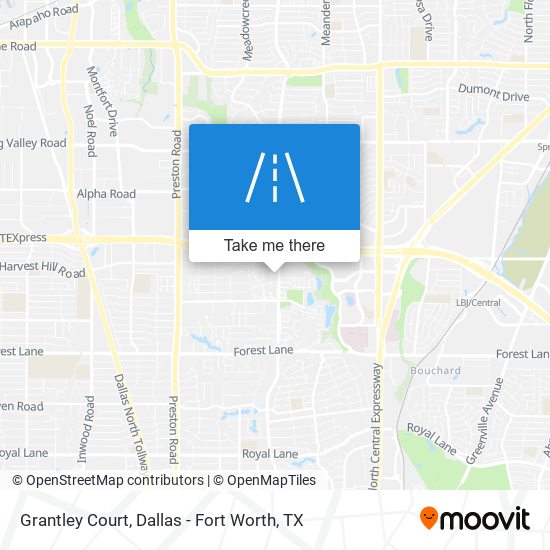 Grantley Court map