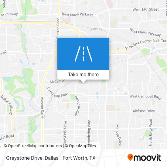 Mapa de Graystone Drive